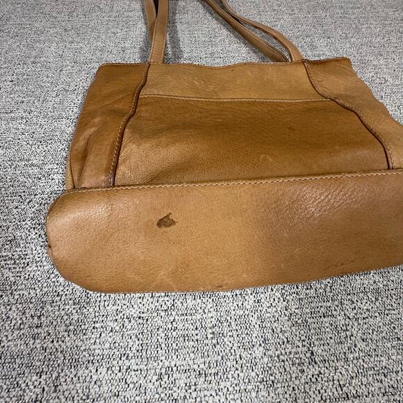 Frankie & Johnnie Brown Leather Shoulder Bag Purse - Picture 4 of 10